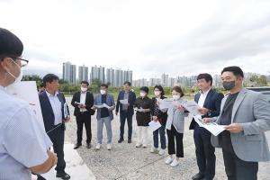 양산시의회 도시건설위, 현장활동으로 '감사준비'
